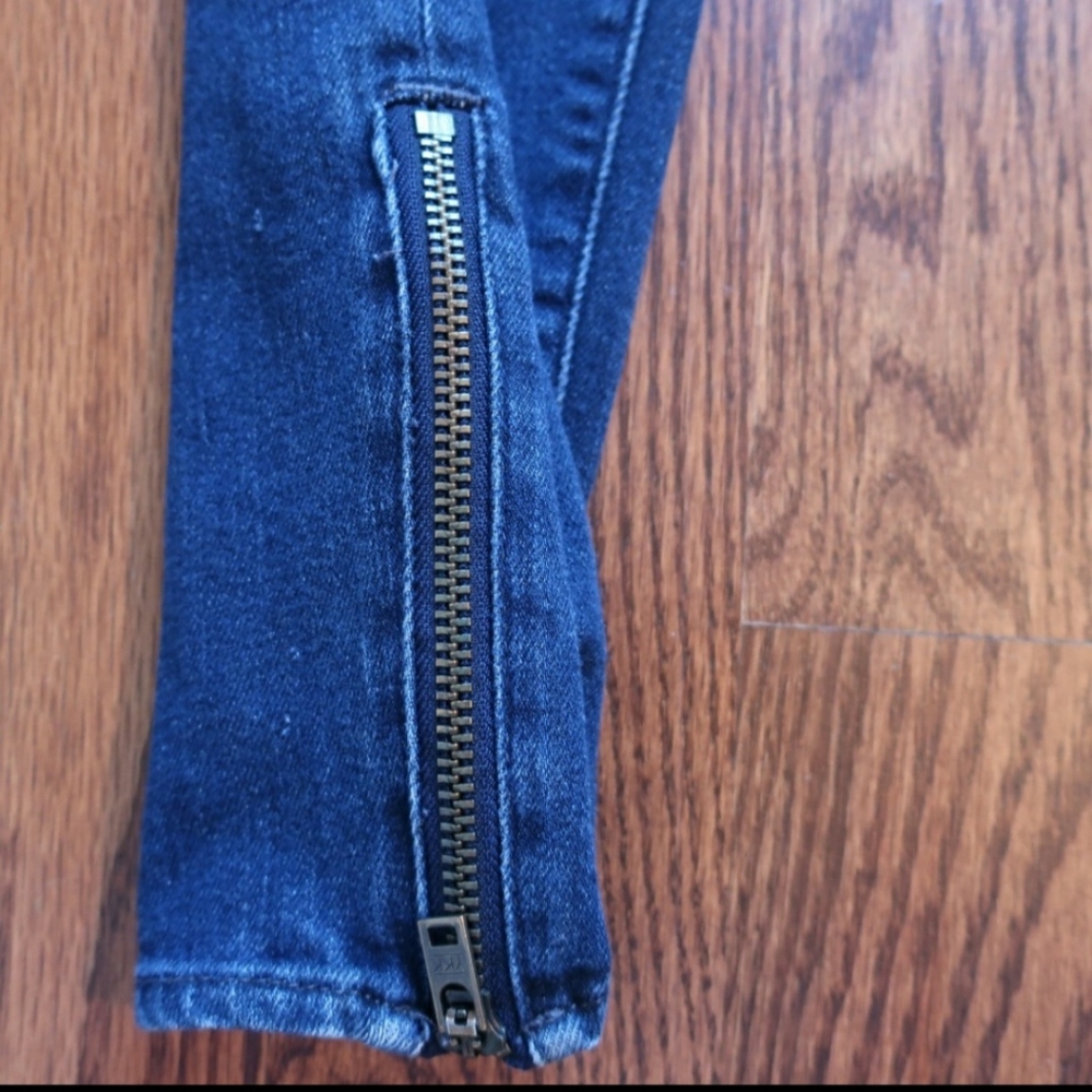 Madewell Sz 27 Skinny Switchback AnkleZip D4 - Picture 8 of 10